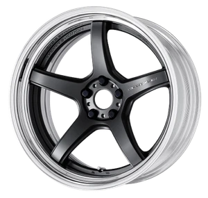 Work T5R 2P 5x105 19x8.5 +12 Matte Gunmetal