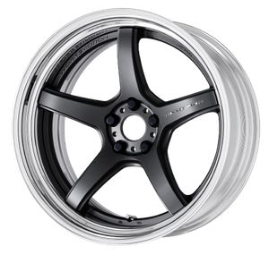 Work T5R 2P 5x108 19x8.5 +22 Matte Gunmetal