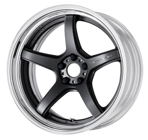 Work T5R 2P 5x100 20x11.0 +18 Matte Gunmetal