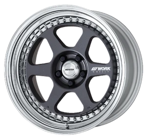 Work Meister L1 3P 5x114.3 19x14-11 R Disk Matte Gunmetal