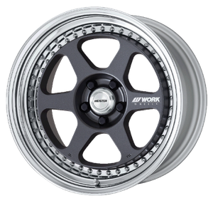Work Meister L1 3P 5x120.65 19x9-19 A Disk Matte Gunmetal