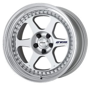 Work Meister L1 3P 5x114.3 19x12.5-61 L Disk Matte Silver