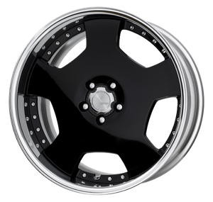 Work Lanvec Ld1 5x114.3 19x12.5+22 O Disk Black
