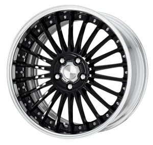 Work Lanvec Lf1 5x114.3 19x11.5+45 O Disk Black