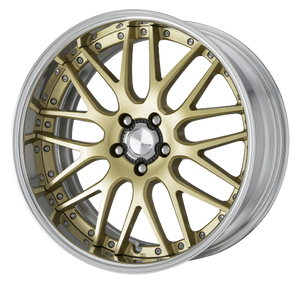 Work Lanvec Lm1 5x100 19x9.5+38 O Disk Light Metallic Gold
