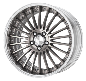 Work Lanvec Lf1 5x114.3 18x12.5+0 O Disk Trans Gray Polish