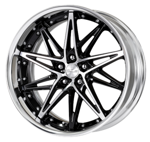Work Schwert Sg1 5x100 19x10.5+22 A Disk Black Cut Clear