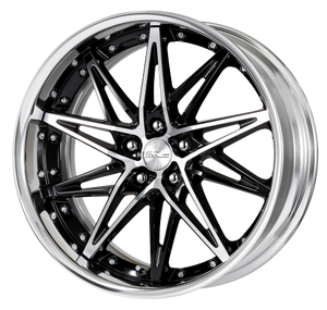 Work Schwert Sg1 5x120.65 20x12+38 R Disk Black Cut Clear