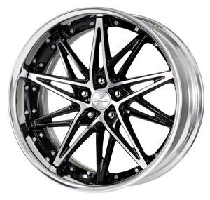 Work Schwert Sg1 5x114.3 21x8.5+38 R Disk Black Cut Clear