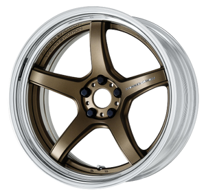Work T5R 2P 5x120 20x9.0 +38 Matte Bronze