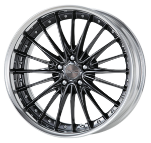 Work Schwert Regnitz 5x100 19x9+0 O Disk Brilliant Silver Black