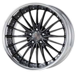 Work Schwert Regnitz 5x114.3 21x9.5+38 A Disk Brilliant Silver Black