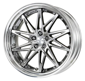 Work Schwert Sg1 5x100 18x8+22 A Disk Glim Silver