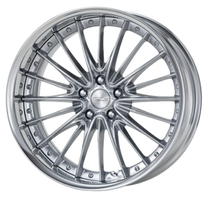 Work Schwert Regnitz 5x120 20x9.5+12 O Disk Silky Rich Silver