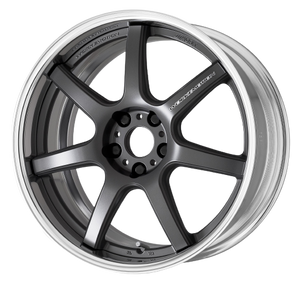 Work T7r 2P 5x100 18x10.5 +22 Matte Gunmetal