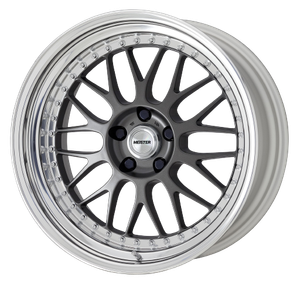 Work Meister M1 3p 5x100 19x15-58 T Disk Matte Gunmetal