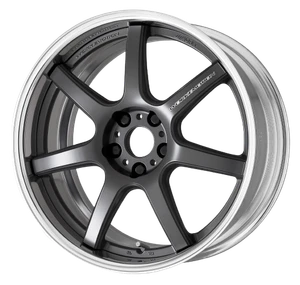 Work T7r 2P 5x105 19x9.5 +22 Matte Gunmetal