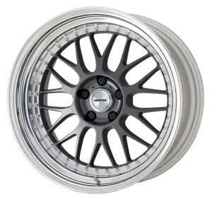 Work Meister M1 3p 5x112 16x10-18 A Disk Matte Gunmetal