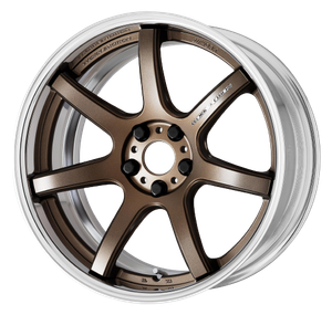 Work T7r 2P 5x112 18x12.0 +38 Matte Bronze