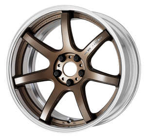 Work T7r 2P 5x112 18x12.0 +45 Matte Bronze