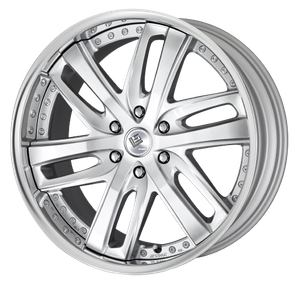 Work Ls Brightring Suv 6x139.7 20x10.5+-12 O Disk Calm Silver