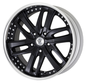 Work Ls Brightring Suv 6x139.7 22x11+14 O Disk Matte Black