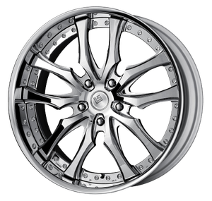 Work Ls Paragon Suv 5x114.3 22x9.5+13 A Disk Super Chrome