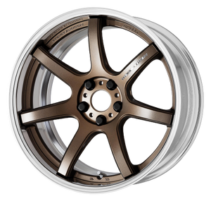 Work T7r 2P 5x108 19x8.0 +0 Matte Bronze