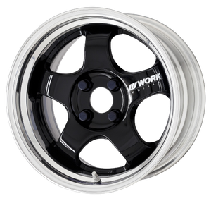 Work Meister S1 2P 4x114.3 15x10+0 R Disk Black