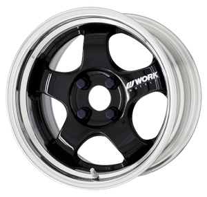 Work Meister S1 2P 5x100 15x8.5+38 R Disk Black