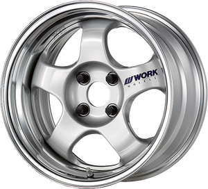 Work Meister S1 2P 5x100 15x5.5+38 A Disk Silver