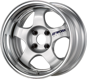 Work Meister S1 2P 5x100 15x6.5+45 A Disk Silver