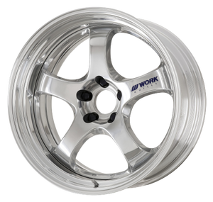 Work Meister S1R 5x100 16x8.5+22 O Disk Bright Buff Finish