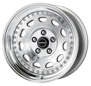 Work Crag Galvatre 5x139.7 15x6.5 +13 a disk machine silver polish