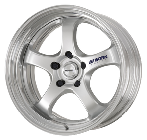 Work Meister S1R 4x100 17x6+38 O Disk Feinheit Silver II