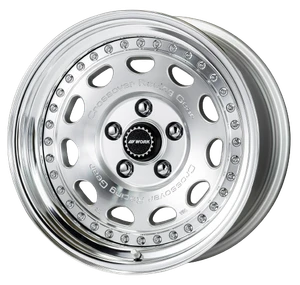 Work Crag Galvatre 5x114.3 16x8 +-13 o disk machine silver polish