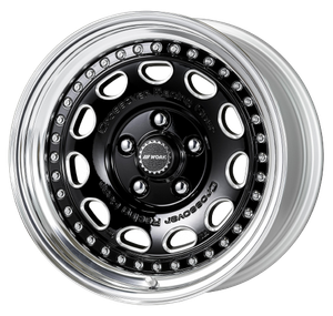 Work Crag Galvatre 5x114.3 16x8 +-13 o disk black chamfer machine