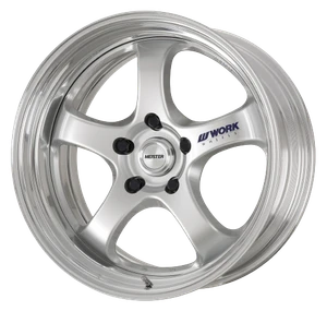Work Meister S1R 5x108 18x8.5+38 O Disk Feinheit Silver II