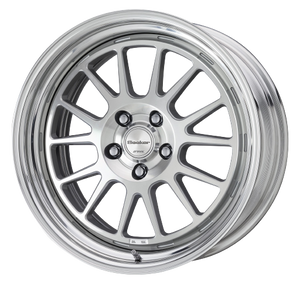 Work Seeker Fx 5x108 17x7+22 O Disk Matte Silver Polish