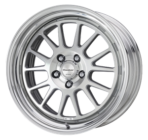 Work Seeker Fx 5x114.3 17x8.5+38 A Disk Matte Silver Polish