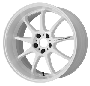 Work Emotion D9r 5x100 19x9.5 +23 White