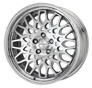 Work Seeker Cx 4x100 17x10.5+22 A Disk Matte Silver Polish