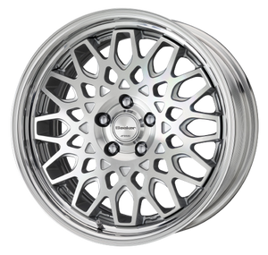 Work Seeker Cx 5x100 18x10.5+38 R Disk Matte Silver Polish