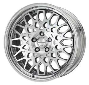 Work Seeker Cx 5x108 18x11+22 A Disk Matte Silver Polish