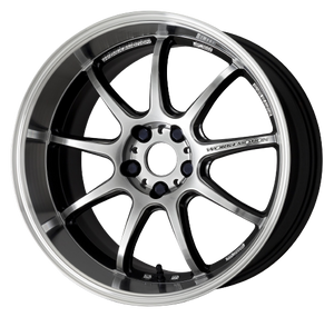 Work Emotion D9r 5x114.3 19x9.5 +23 Gt Silver Rim Cut