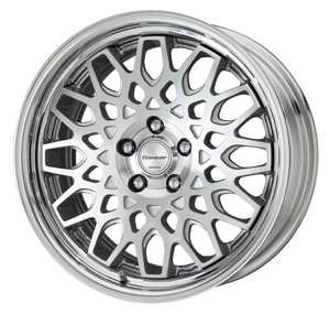 Work Seeker Cx 5x115 18x9+22 A Disk Matte Silver Polish