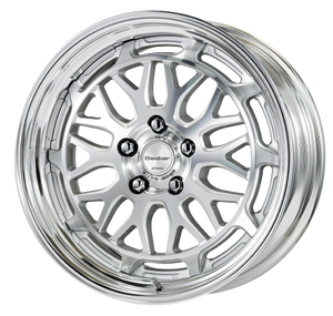 Work Seeker Mx 5x108 18x11+45 R Disk Matte Silver Polish