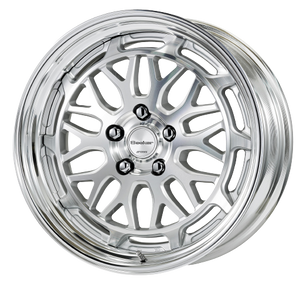 Work Seeker Mx 5x112 18x10+38 A Disk Matte Silver Polish