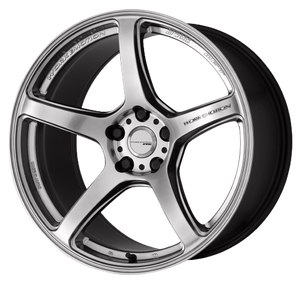 Work Emotion T5r 4x100 17x7 +43 Glow Silver