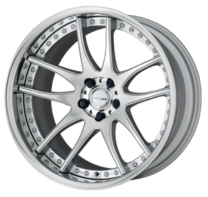 Work Emotion Cr 3P 5x100 20x12-1 R Disk Burning Silver
